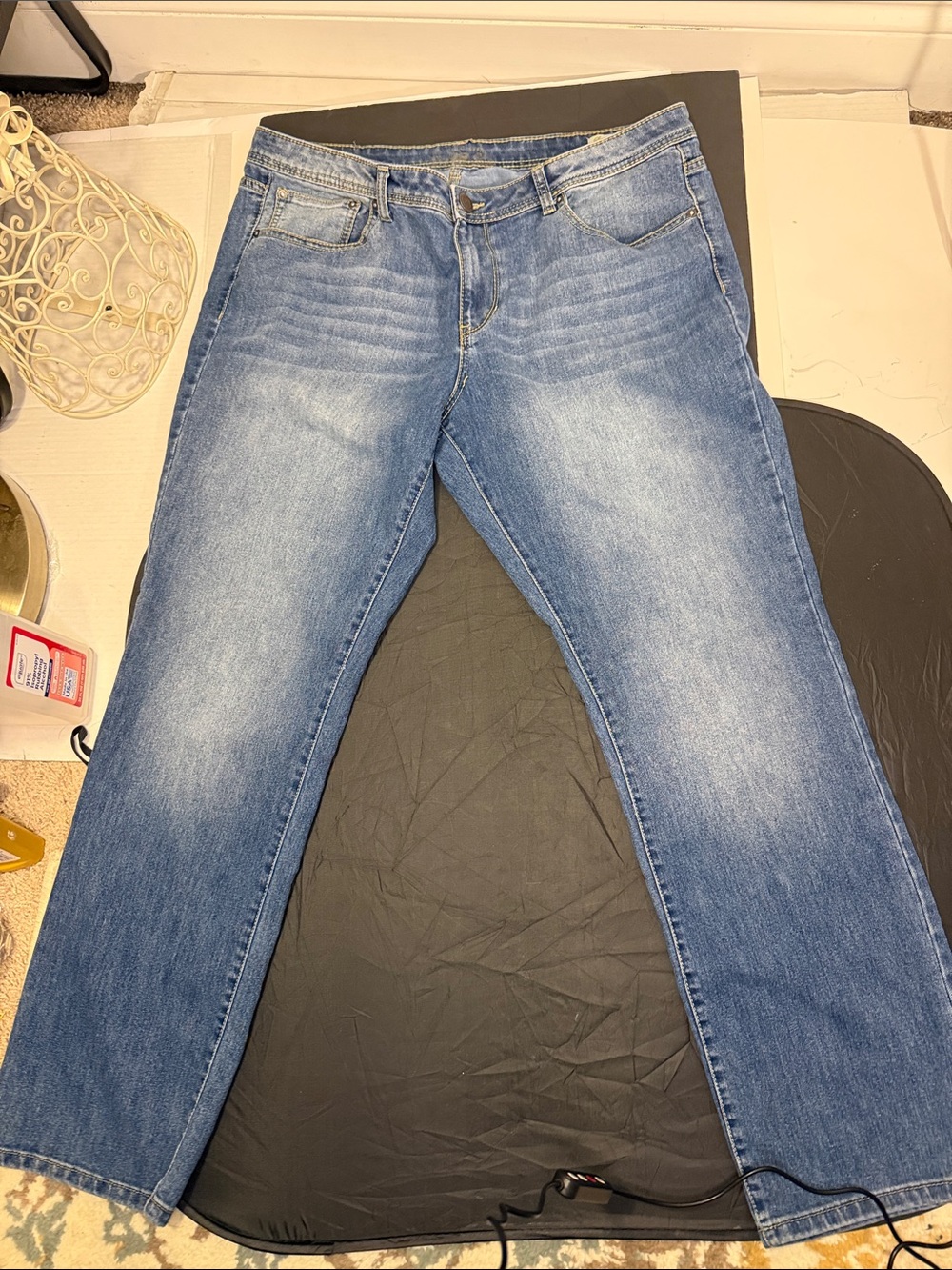 Women’s Classic Mid-Wash Blue Jeans vintage US Polo Assn. Y2K